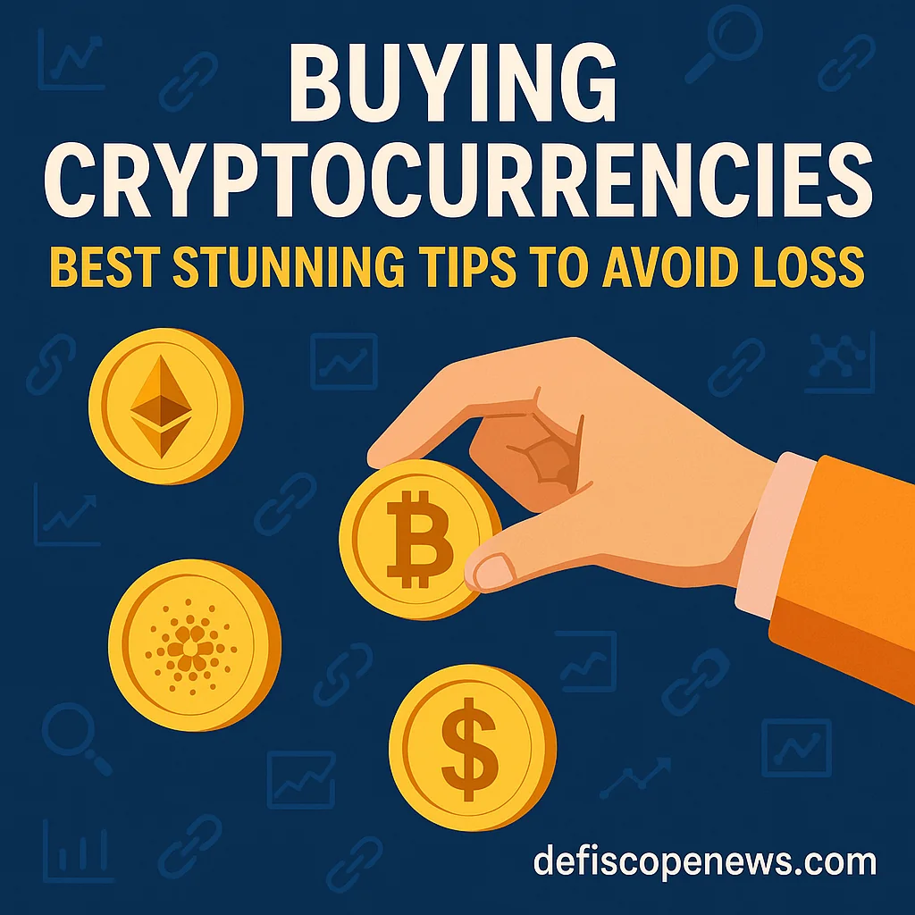 Buying Cryptocurrencies: Best Stunning Tips to Avoid Loss